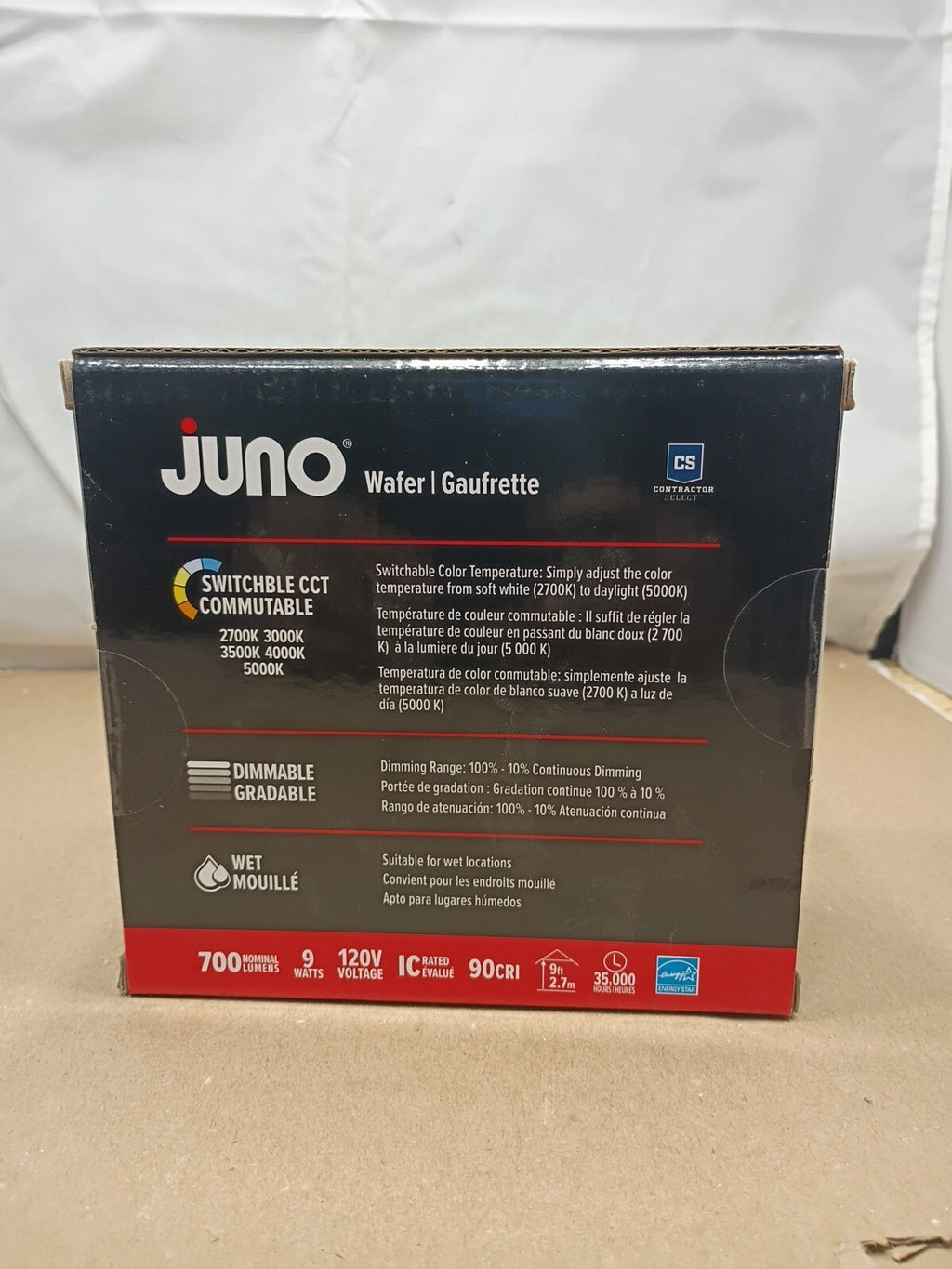 2 NEW PK Juno4in Selectable Ultra Slim Integrated LED White Light 700 Lumens