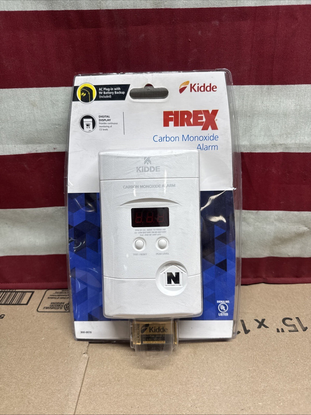 Kidde 900-0076 Carbon Monoxide Alarm w/ Digital Display KN-COPP-3 - White