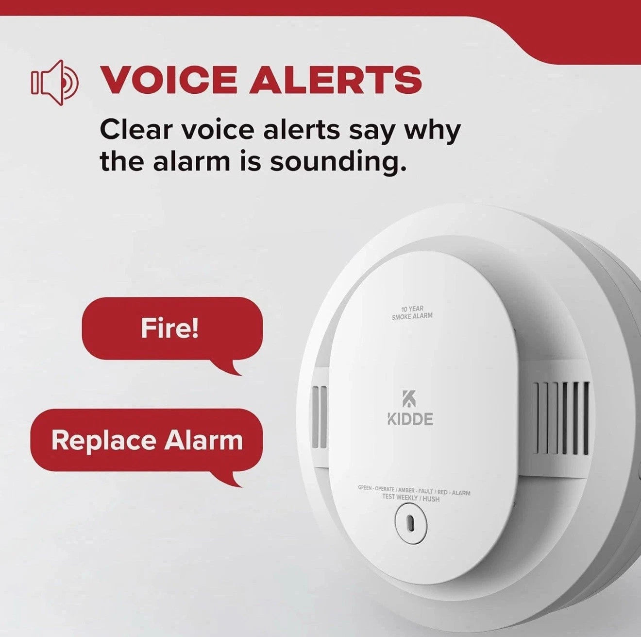 Kidde Detect 20SD10-V Smoke Alarm New Open Box