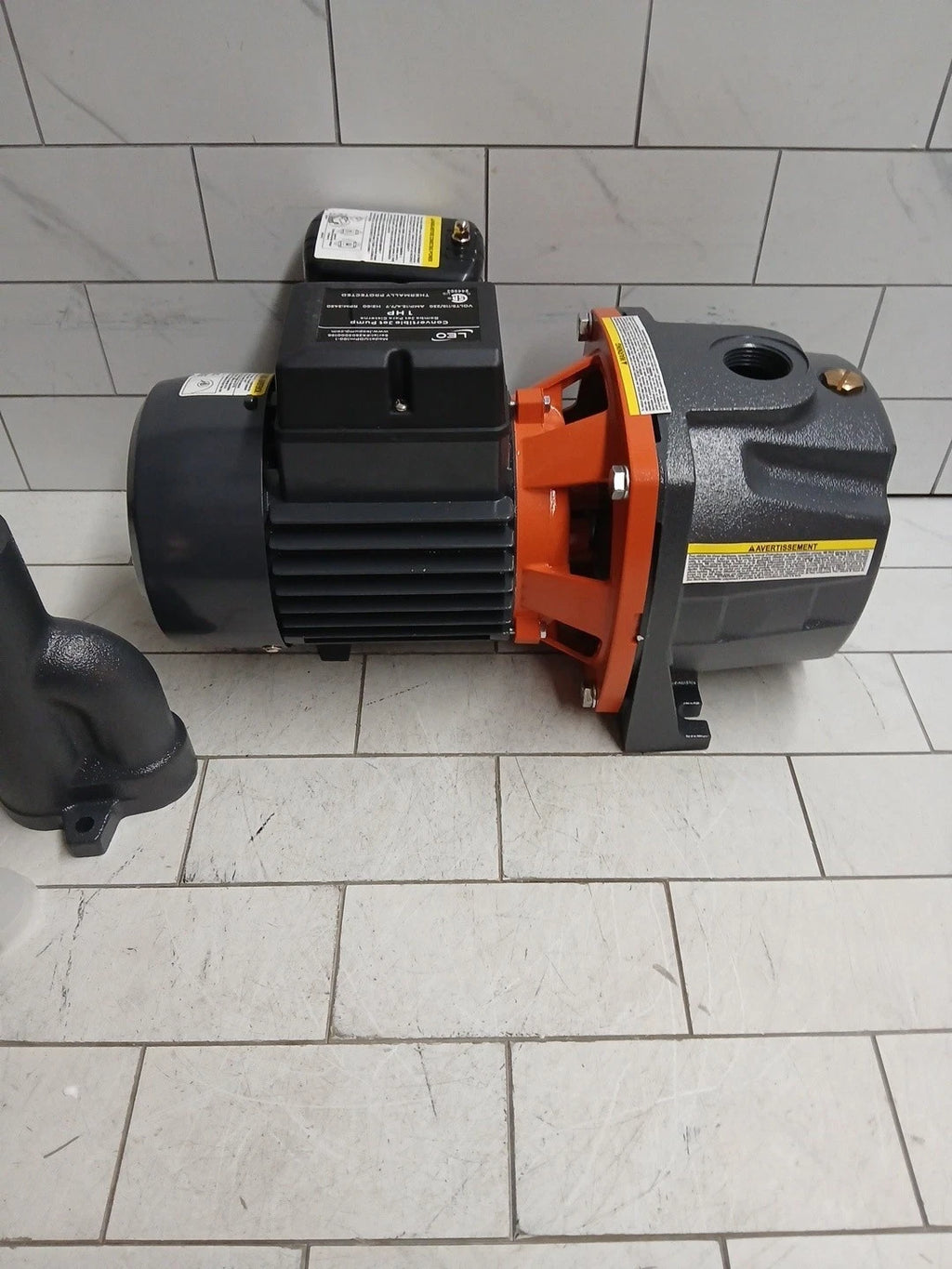 LEO UDPm100-1. 1HP Convertible Well Jet Pump New Open Box