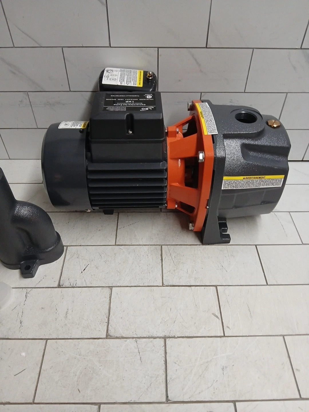 LEO UDPm100-1. 1HP Convertible Well Jet Pump New Open Box