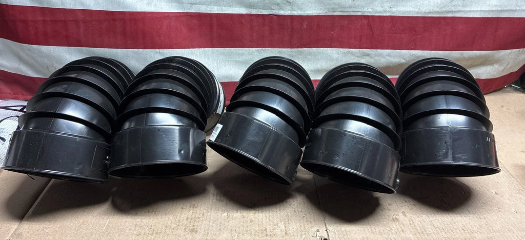 5-PK ADS 0490AA Black Polyethylene Underground Rated 90 Deg. Elbow 4x4