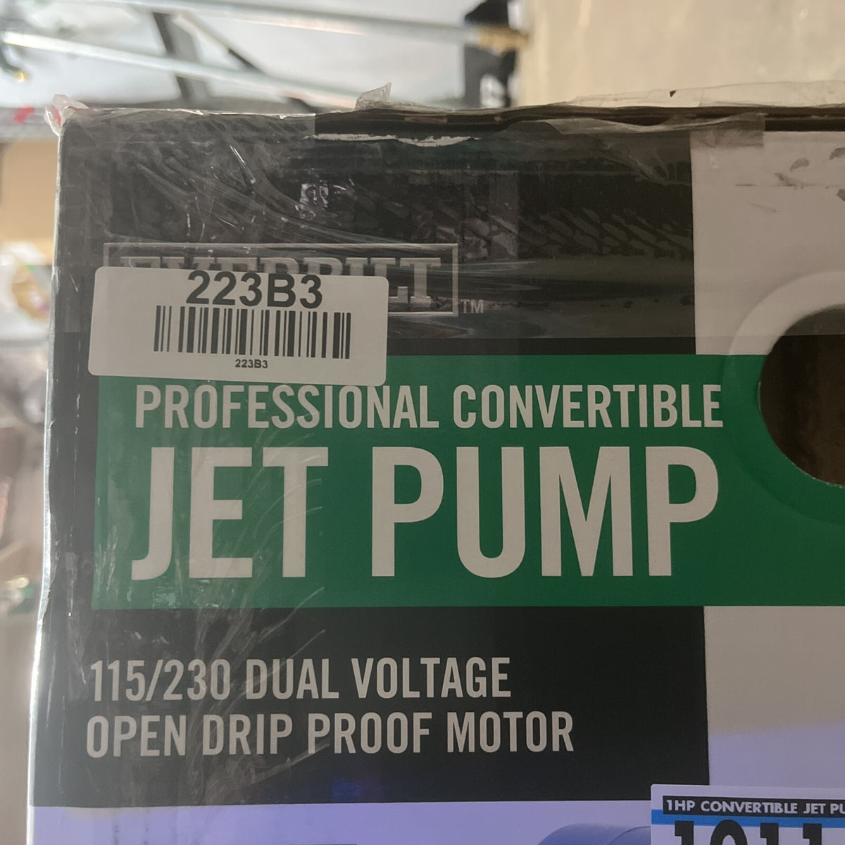 Everbilt HDCWJ10, 1 HP 115/230 Volt Professional Convertible Jet Pump PARTS ONLY