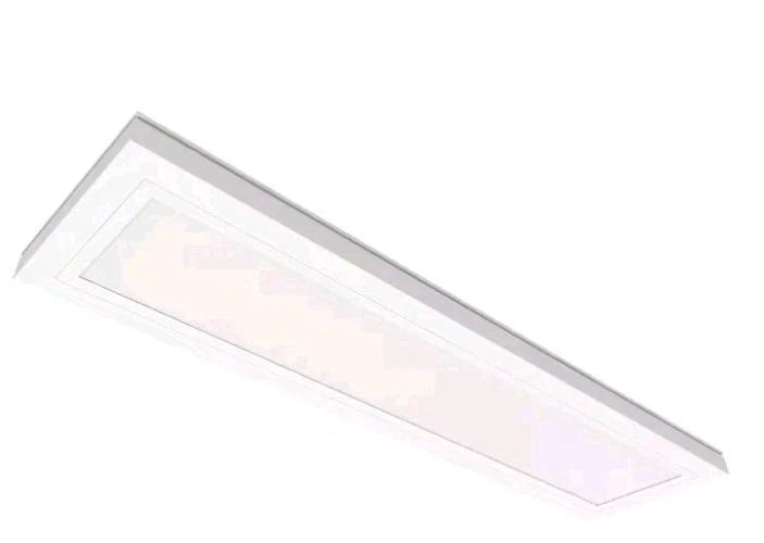 Commercial Electric 950 Lumens Dimmable White Integrated LED Flat Panel Open Box