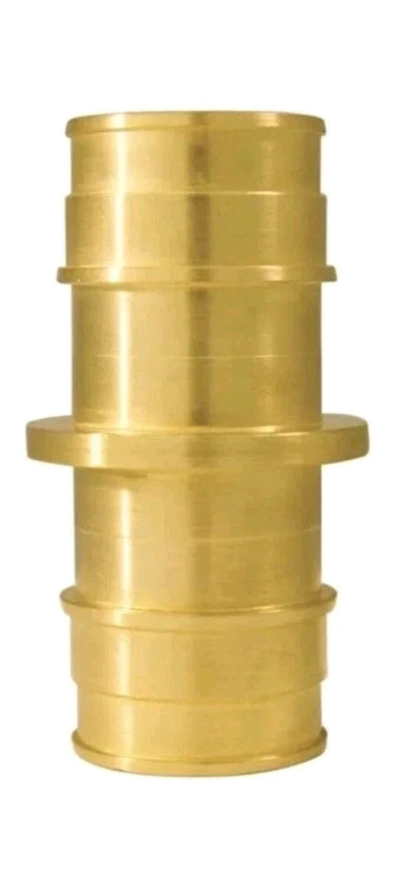 5PK Apollo EPXC11 Expansion Pex Pipe Coupling, Brass, 1"