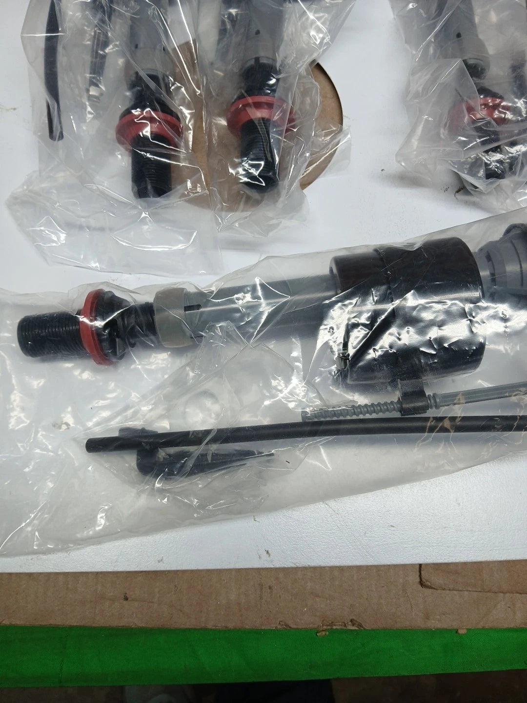 4PACK 400a Universal Toilet Fill Valve Kit Shank Adjust 9"-14" NEW SEALED IN BAG