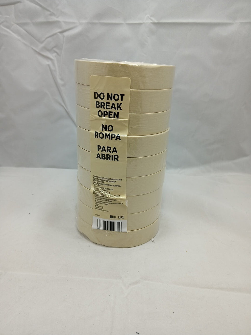 Scotch 0.94 in.   W X 60.1 yd L Tan High Strength Masking Tape 9 pk