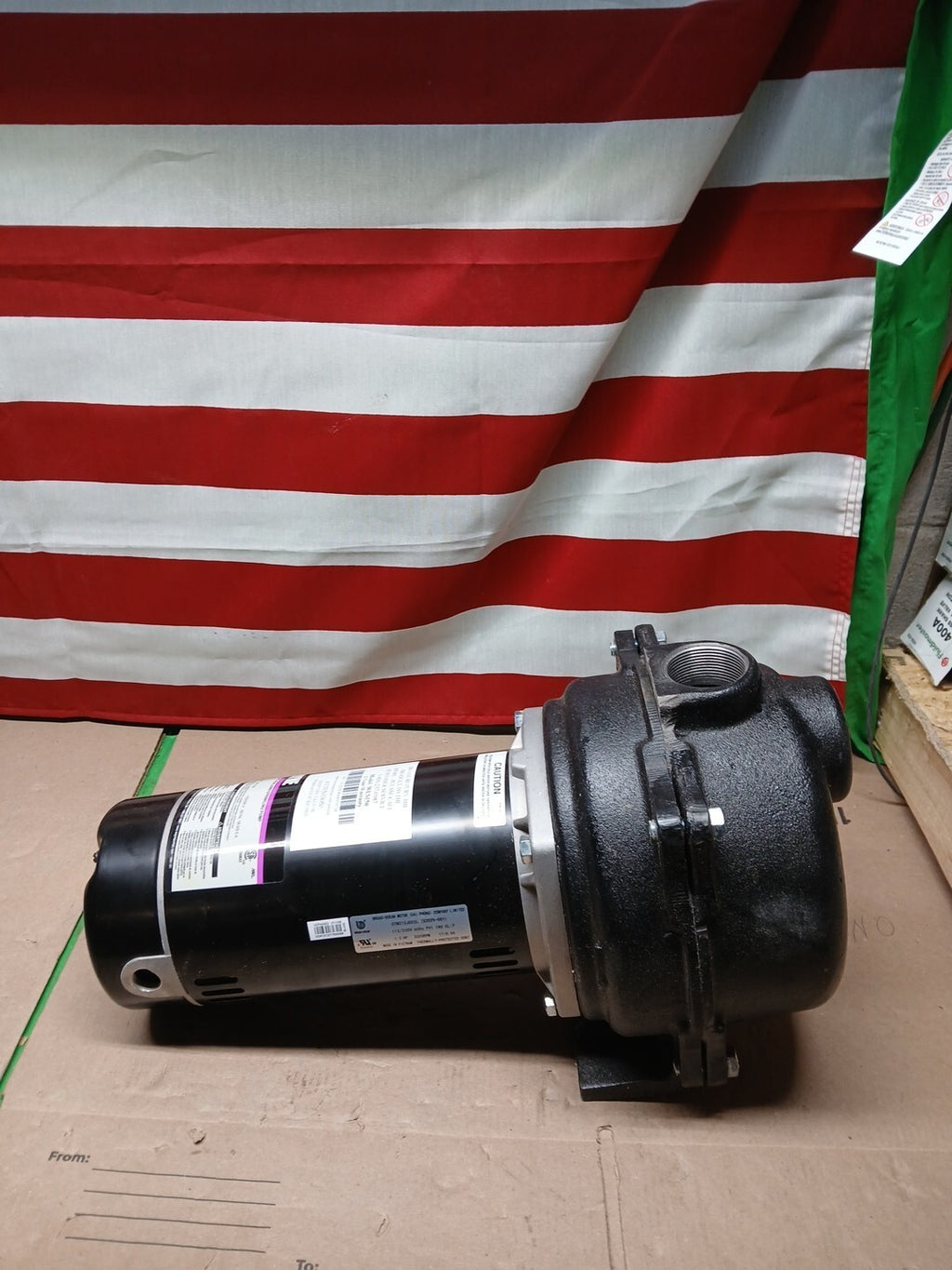 Wayne 1-1/2 HP Cast Iron Quick-Prime Lawn-Sprinkler Pump. NOB..
