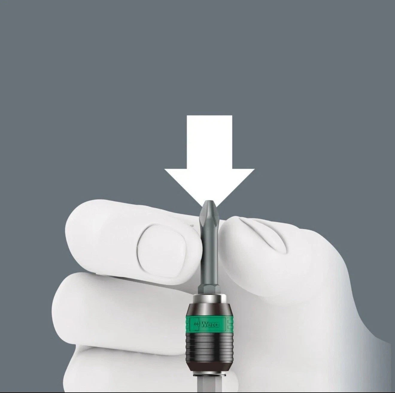 Wera 051482 Kraftform Kompakt 817 R Rapidaptor Bayonet Bit Holding Screwdriver