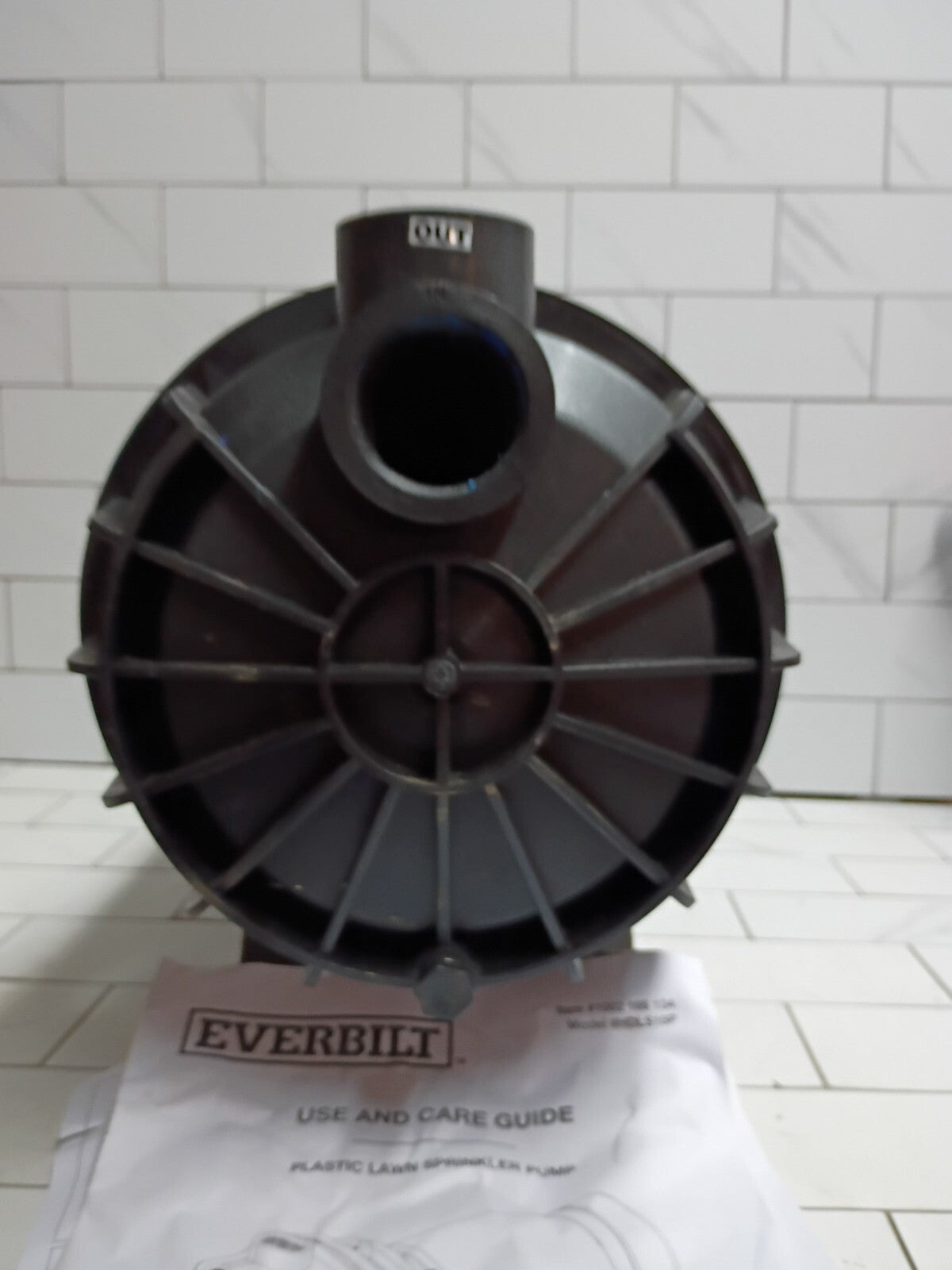 Everbilt HDLS15P Lawn Irrigation Pump Plastic 1-1/2HP HDLS15P Open Box