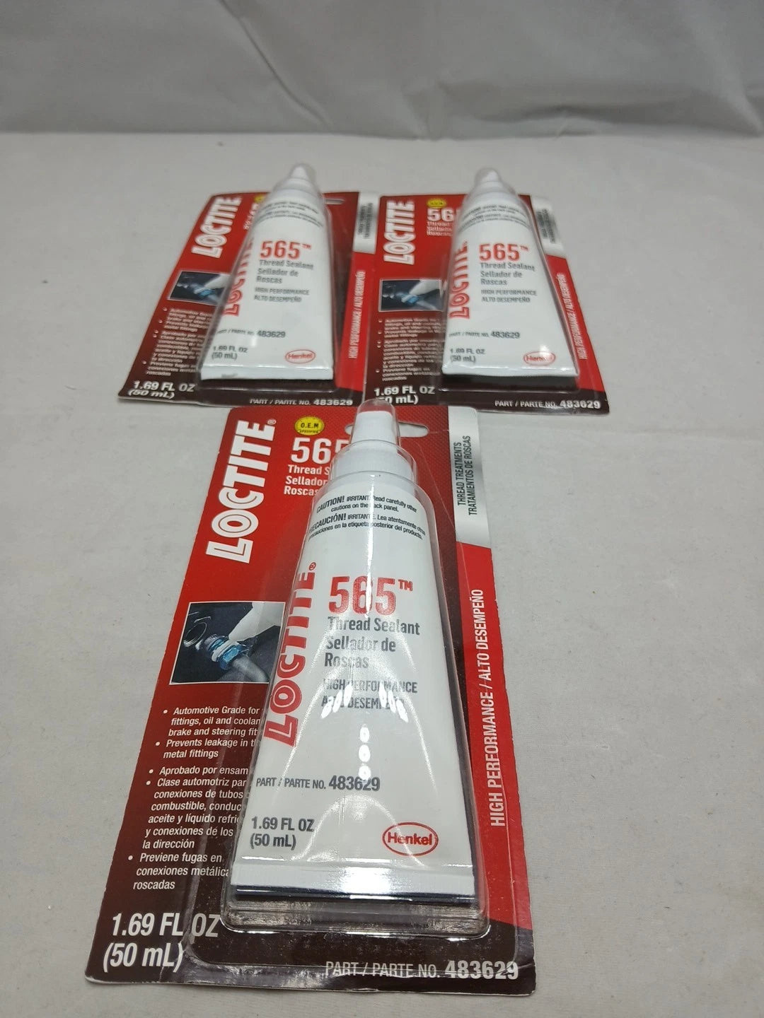 Loctite 483629 Thread Sealant - High Performance, 1.5 Fluid_Ounces