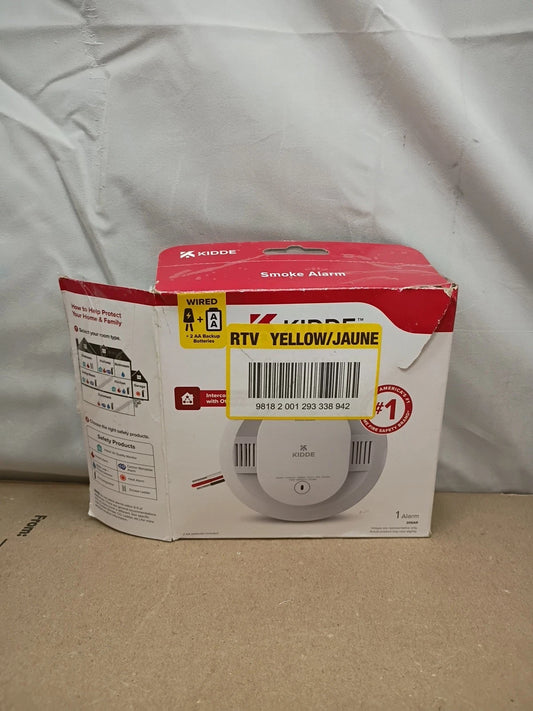 Kidde 20SAR Detect Inter Connected Hardwired w/Battery Back-up Smoke Alarm