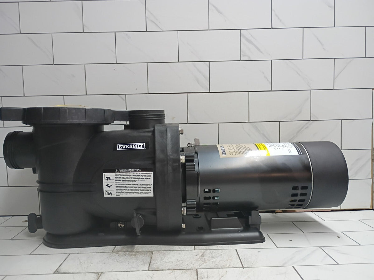 Everbilt SPP10002-2SP 1HP Pool Pump InGround  2 Speed 230V New Open Box