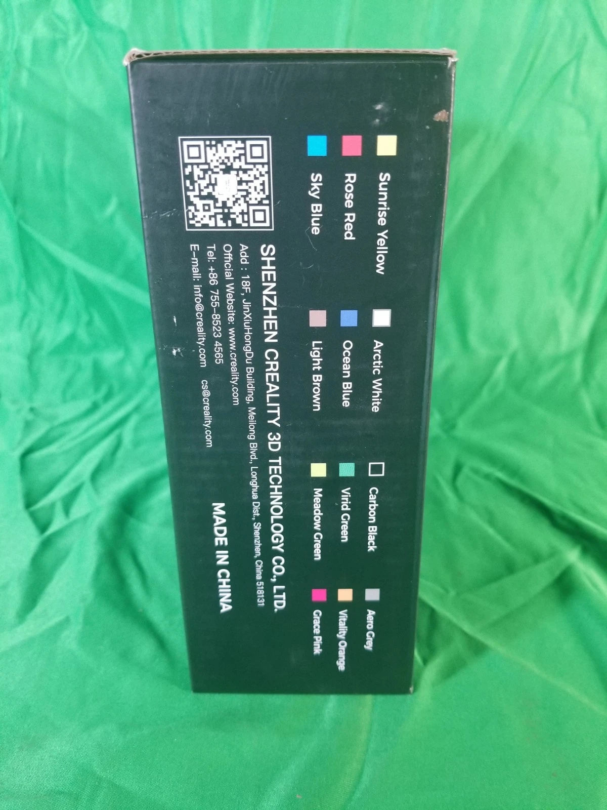 Creality CR Series 3D Printing Filaments Black CR-PETG 1.75mm Spool