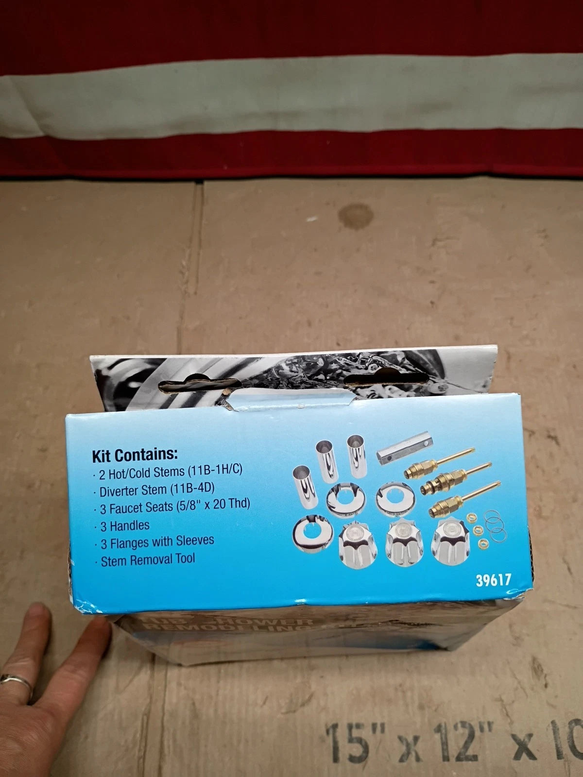 Danco 39617 Tub/Shower Remodeling Kit for Gerber - CHROME .