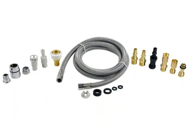 3pack Danco Replacement Kitchen Faucet Pull-Out Spray Hose Kit Nylon 57" 10912