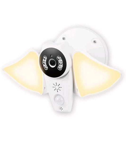 Bubo Outdoor Floodlight Camera WiFi 1080P Security Cam, PIR Motion Sensor