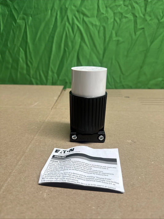 L1430C Eaton 30A Twistlock Connector 125/250 3P4W L14-30C NEW OPEN BOX