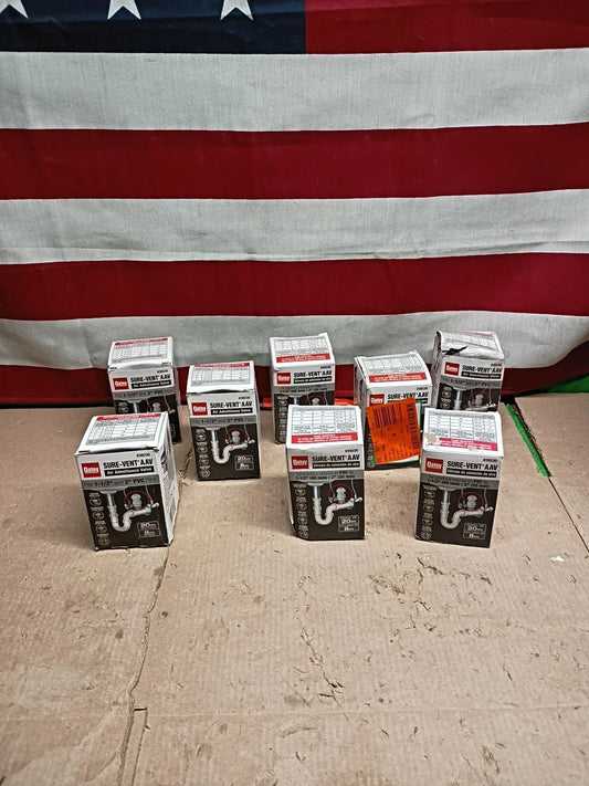 8pk Oatey 39230 Sure-Vent Air Admittance Valve PVC 1-1/2 39230 New Open Box