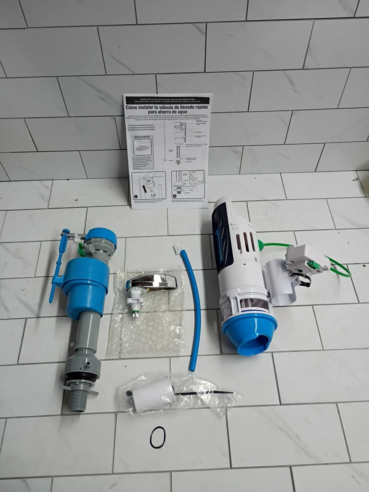Danco HYR451 Dual Flush valve Universal Water Saving Toilet Repair Kit New OB