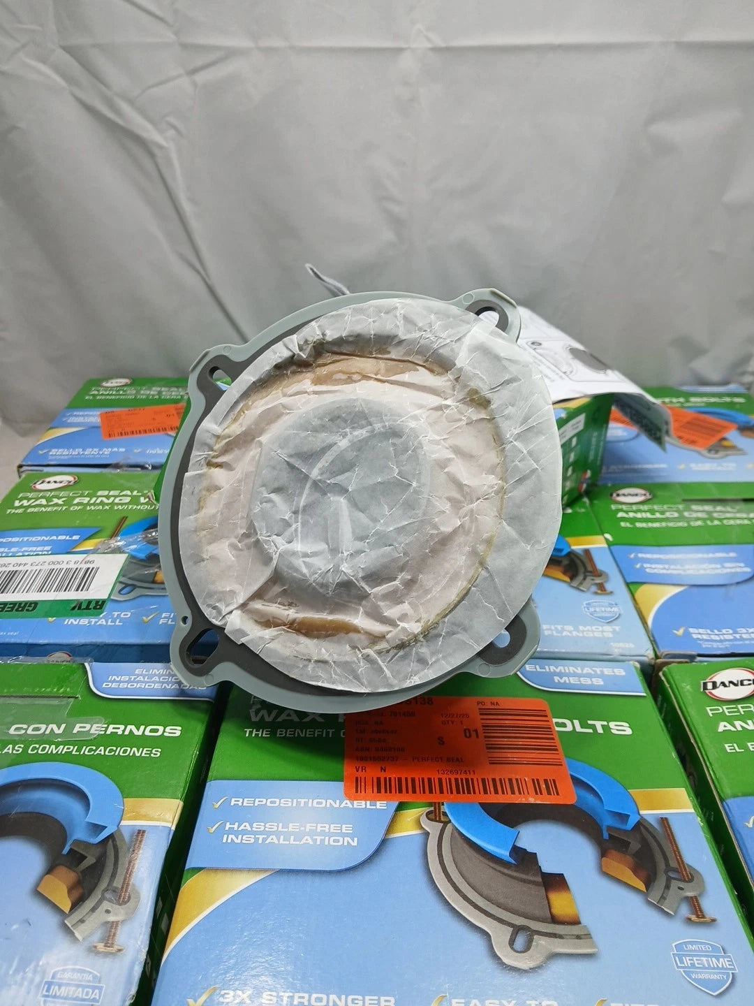 Danco Seal Toilet Wax Ring without Bolts (10826X) *NO BOLTS* WAX RING ONLY