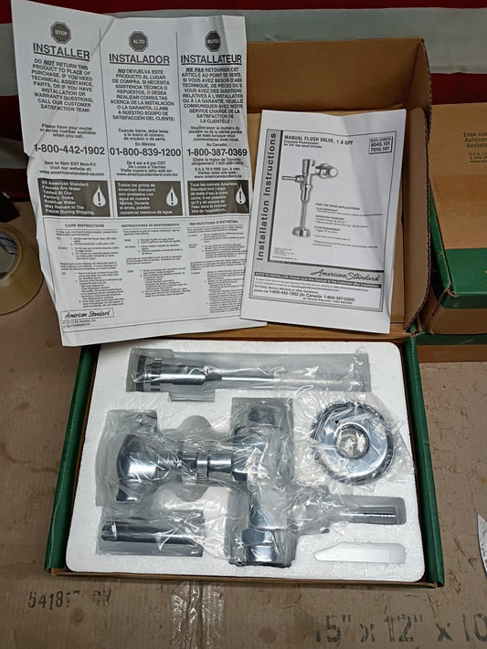 American Standard Manual Urinal Flush valve “6045.101.002 Top Spud 1.0 GPF (PC)