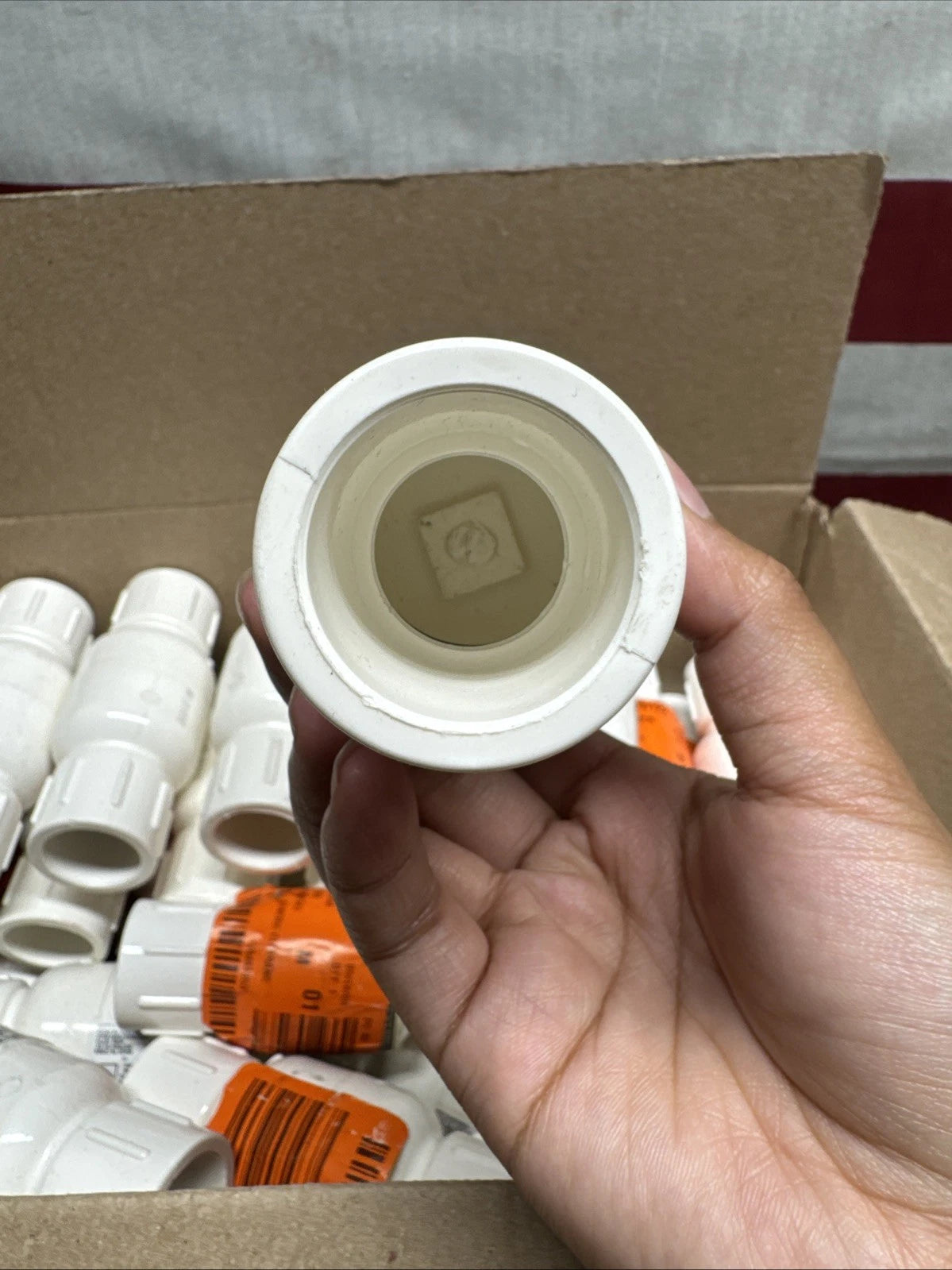 LOT OF 60 Everbilt 3/4" Slip PVC CHECK VALVE