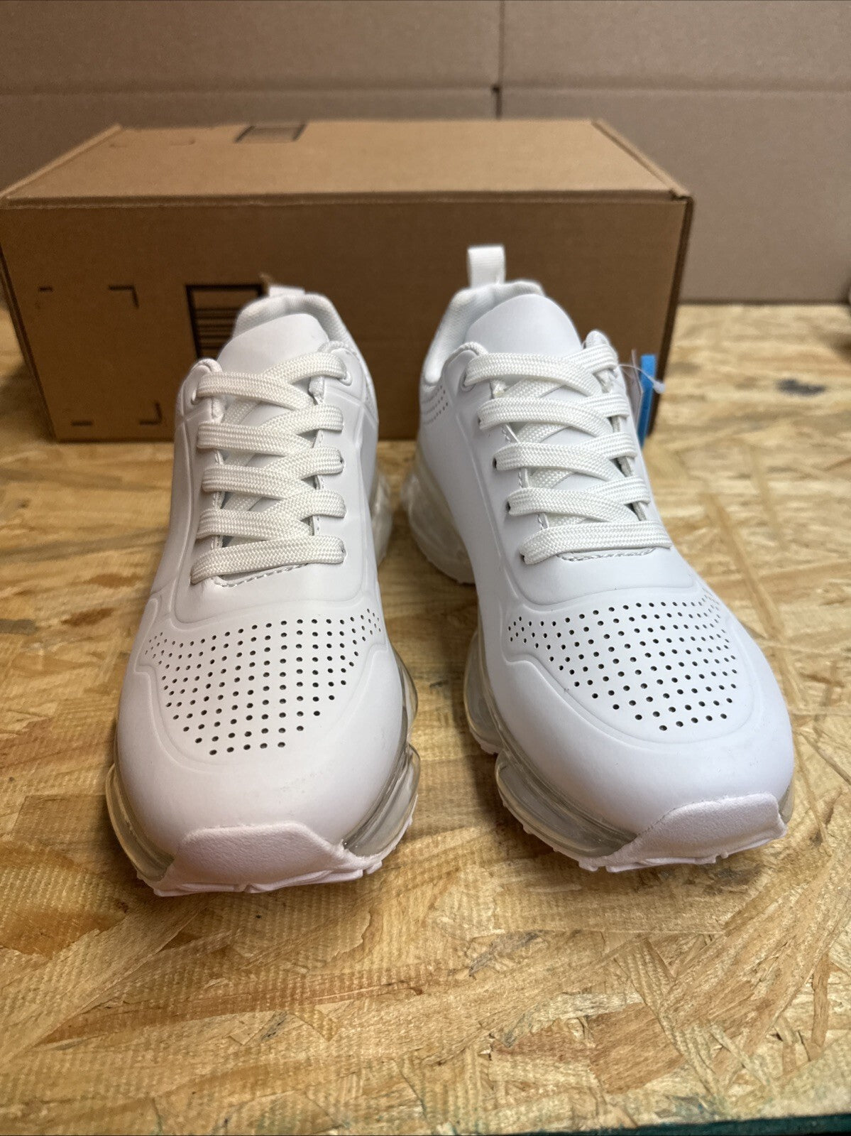 Lucky step women’s air cushion fashion sneakers breathable comfortable Size 7