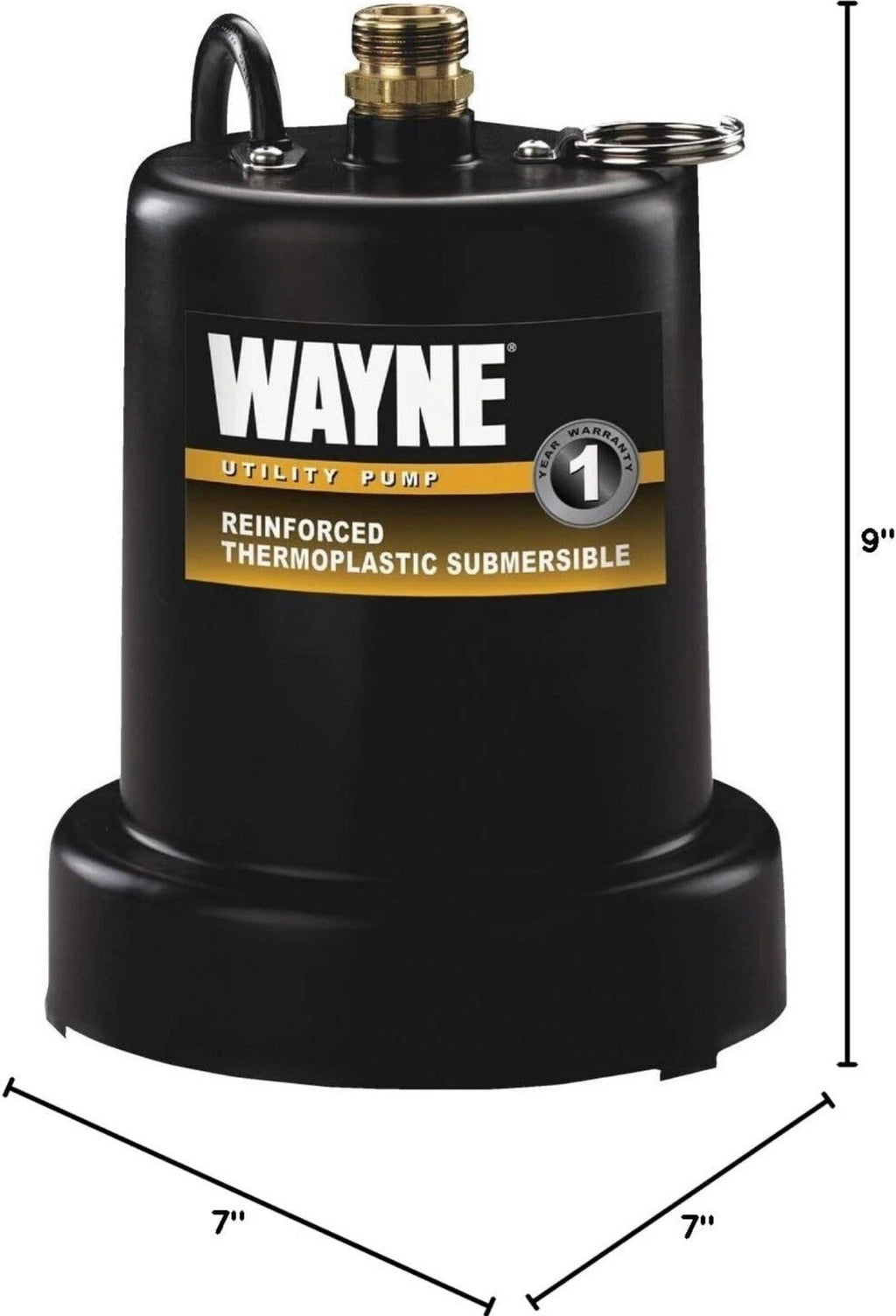 Wayne TSC130 Multi-Use pump 1000 Gallons/Hour Thermoplastic NEW OPEN BOX.