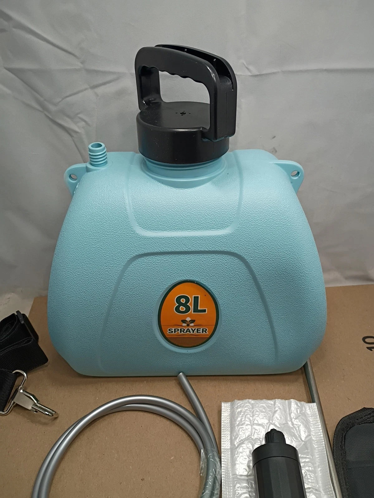 8L Rechargeable Electric Garden Plant Sprayer Battery Powered Pump Sprayer Ob