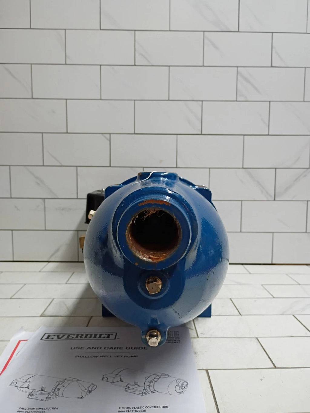 Everbilt HDSWJ7 3/4 HP Cast Iron Shallow Well Jet Pump *Parts Only*