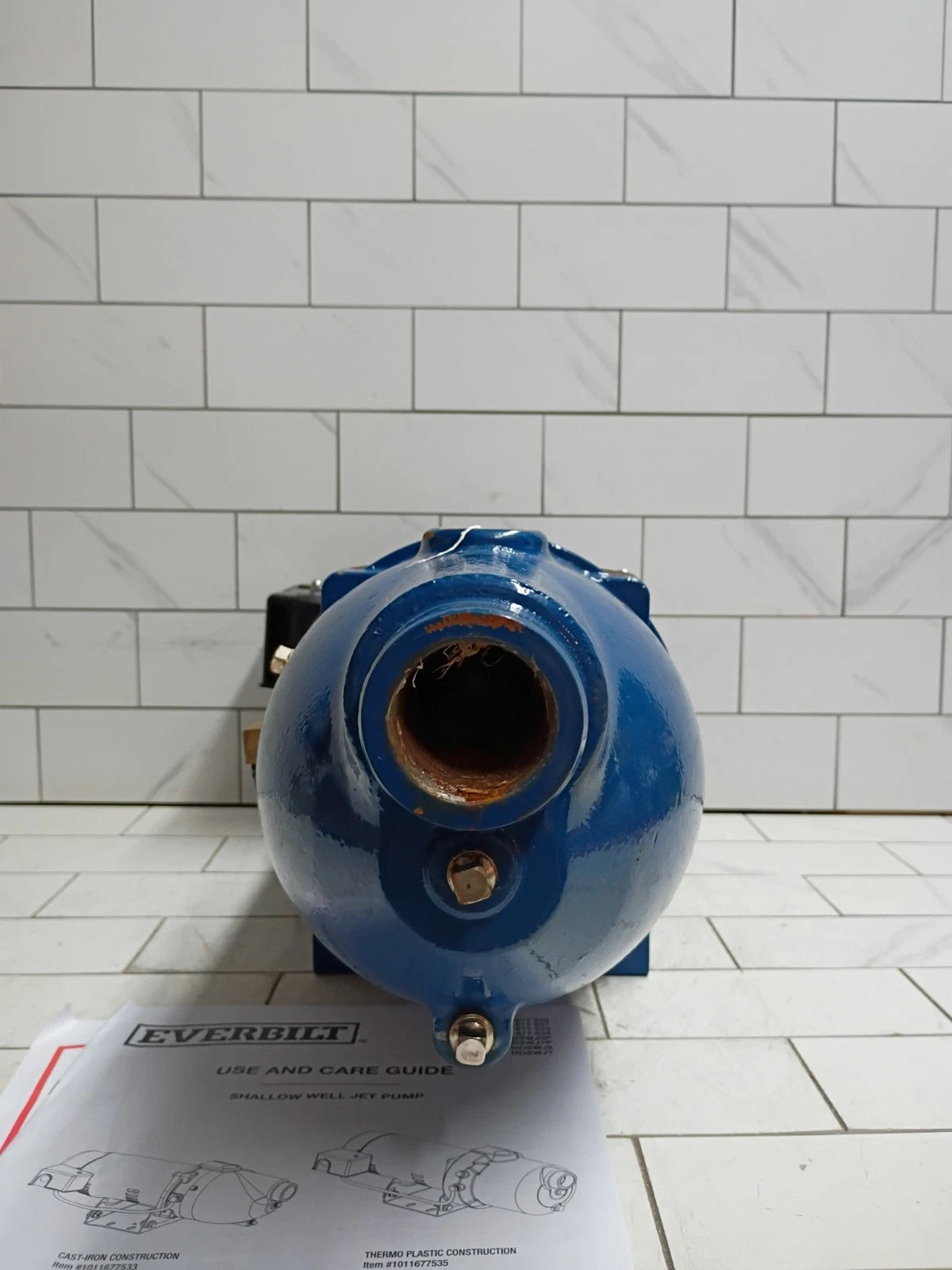 Everbilt HDSWJ7 3/4 HP Cast Iron Shallow Well Jet Pump *Parts Only*