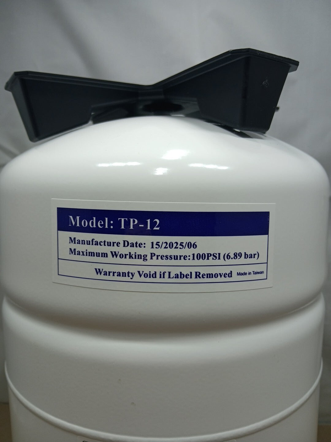 Ecopurehome TP-12 Storage Tank (3 Gallon) for Reverse Osmosis Systems