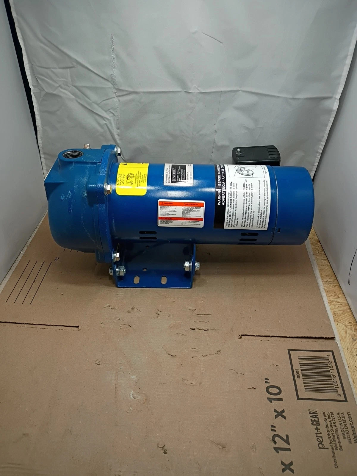 Everbilt 1 HP Professional Convertible Jet Pump. Read Description*PARTS ONLY*