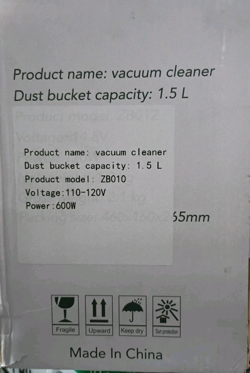Corded Vacuum Cleaner, Powerful Suct with Motor, And Attachments L, Open Box
