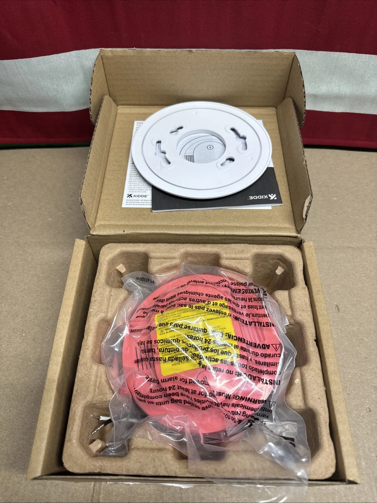 Kidde Combination Photoelectric Smoke & Carbon Monoxide Alarm 30CUA10