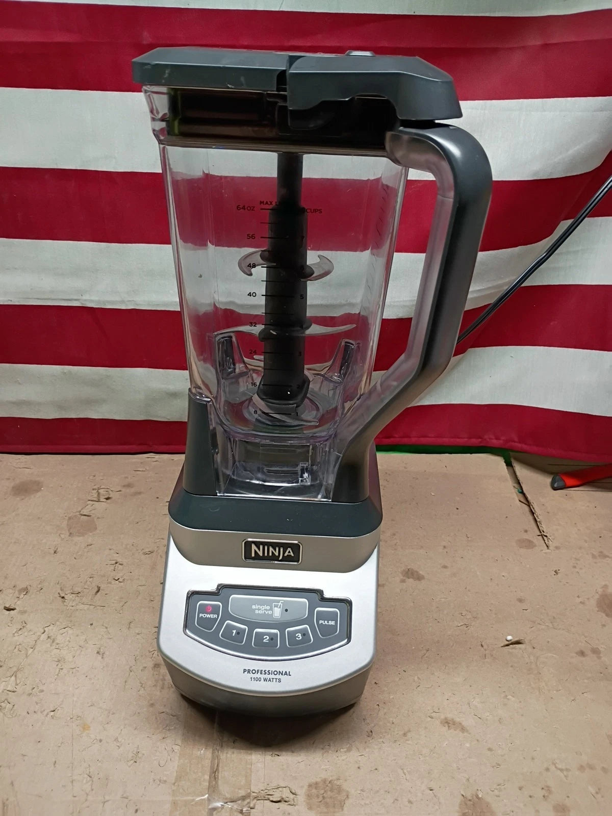 Ninja BL660 3 Speed Blender - Gray, Used Tested
