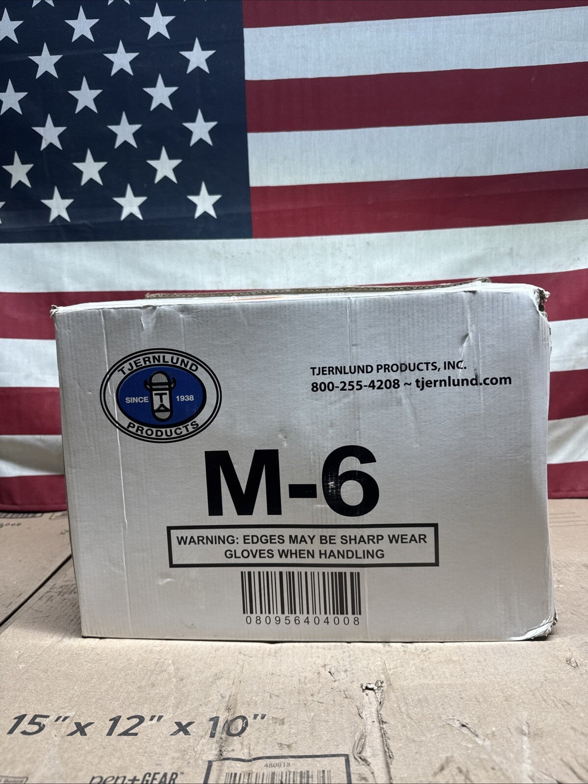 Tjernlund M-6 Metal High Pressure In-Line Duct Booster Fan 530 CFM 6" Duct