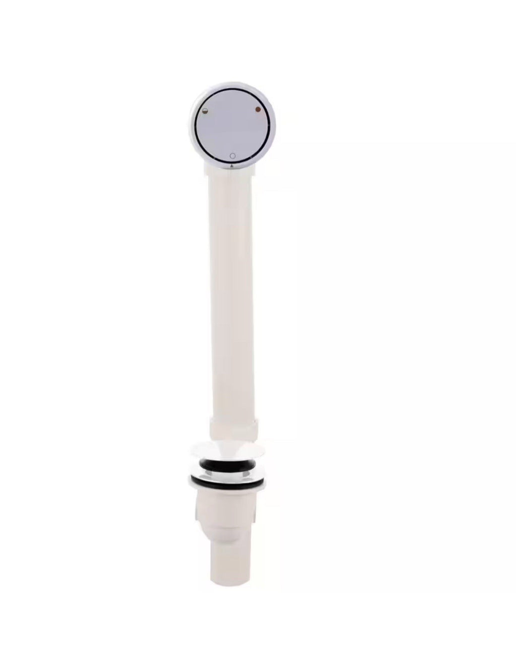 WESTBRASS D493244CHM–50 Patented Deep Soak Full/Partial Closing Bath Waste White