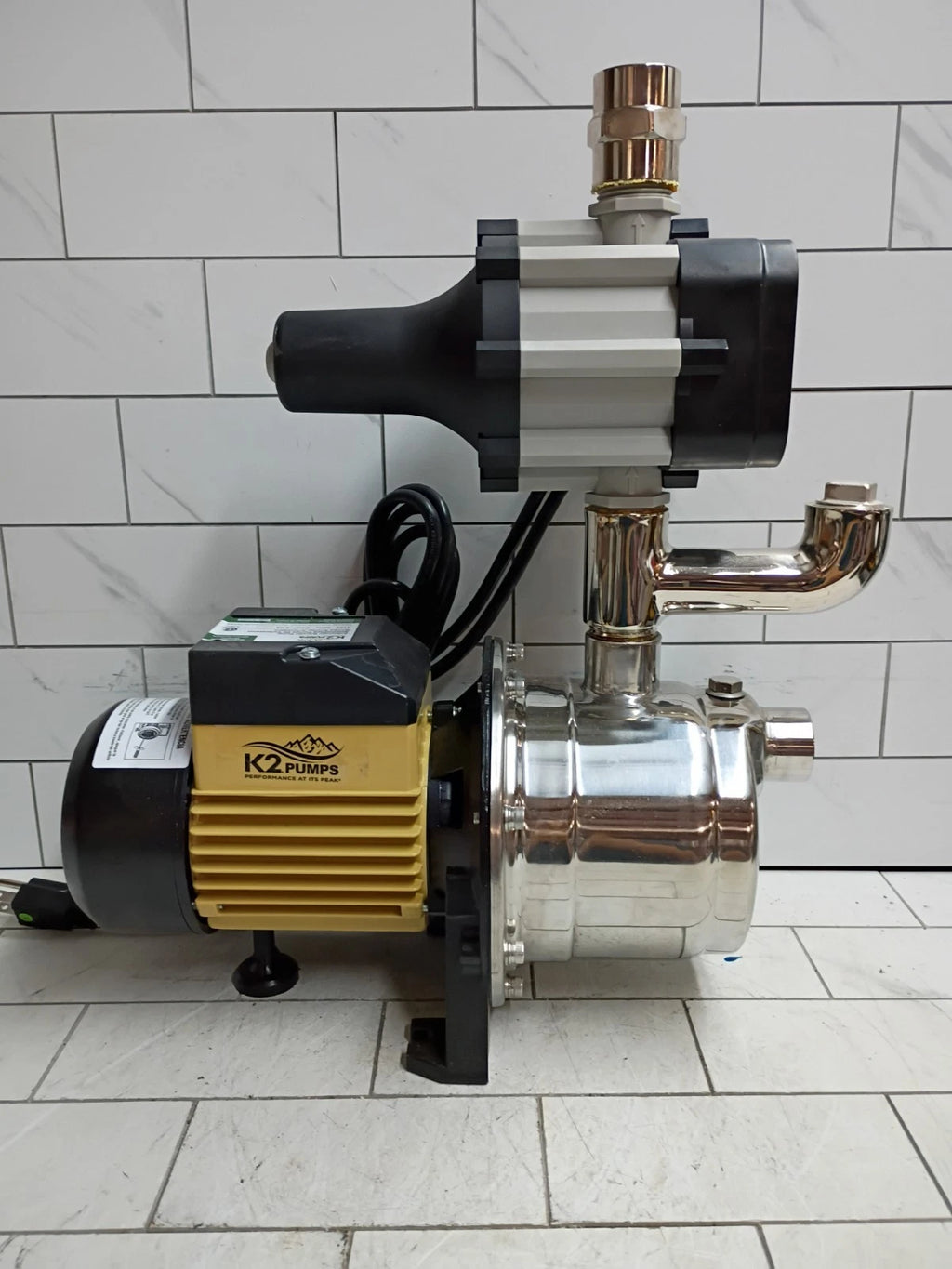 K2 Pumps Automatic Booster Pump 3/4Hp Lead Free Stainless Steel 115V NEW OPEN BO