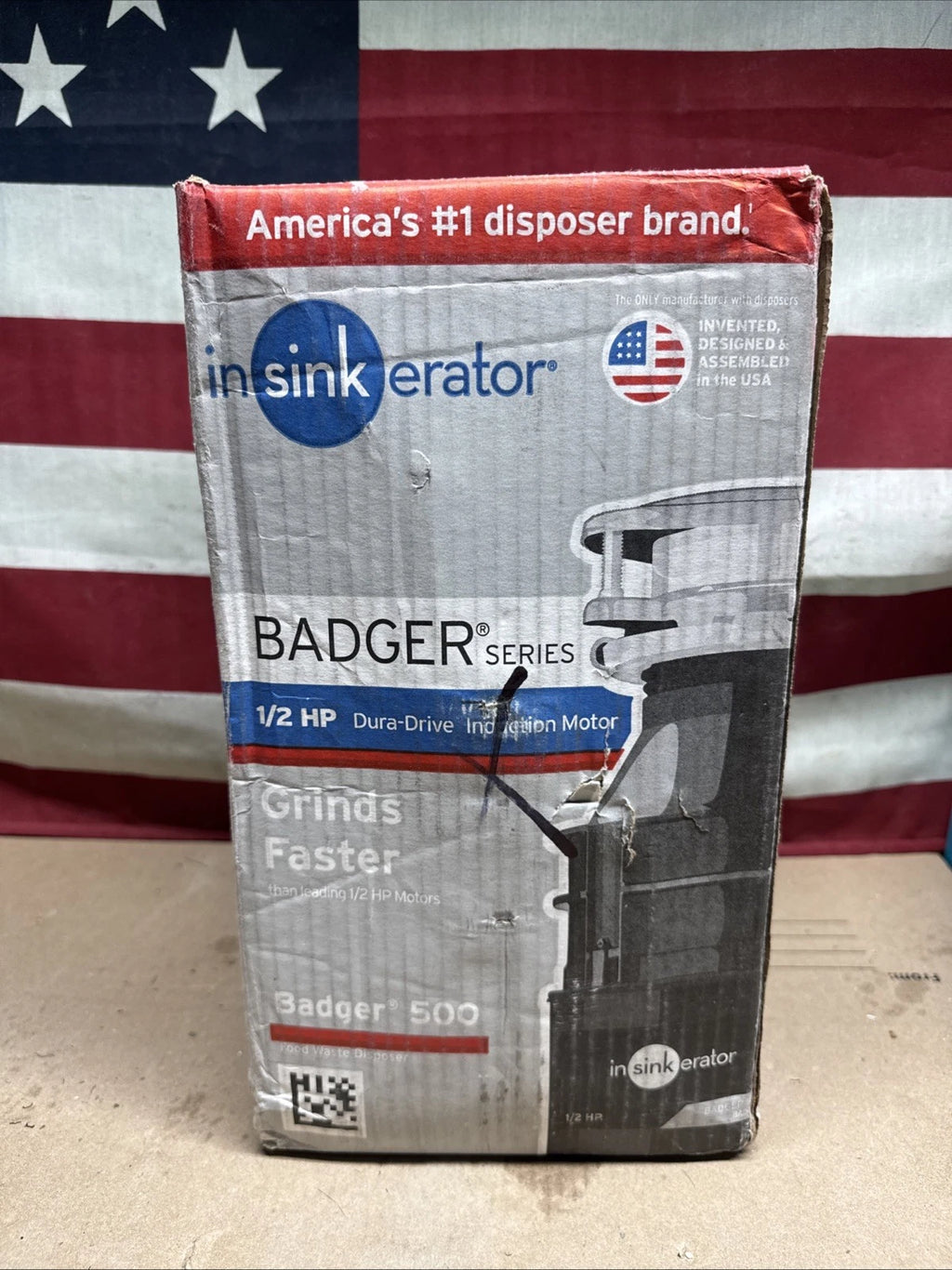 InSinkErator Garbage Disposal Badger 500 Standard Series 1/2 HP Made in USA