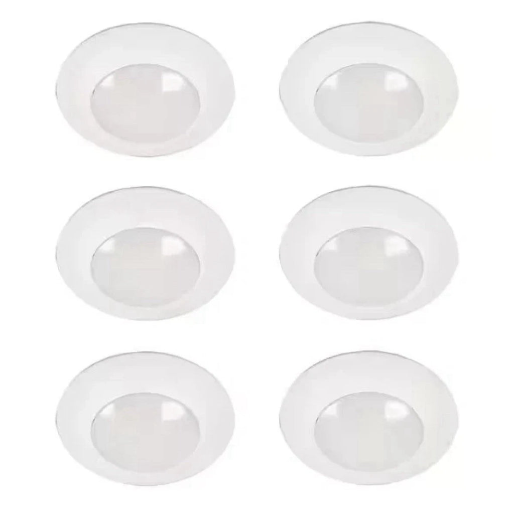 HALO 6in 3000K LED Recessed Light Trim (6-Pack) HLCE609930-6P-CA