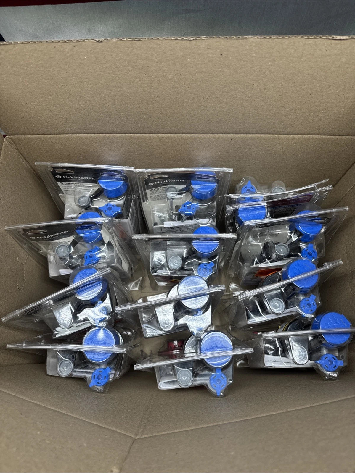 12PK Fluidmaster K-400H-039 Performax Universal Toilet Fill Valve And FlapperKit