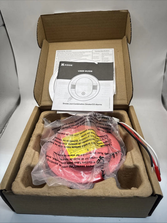 Kidde Combination Photoelectric Smoke & Carbon Monoxide Alarm 30CUA10