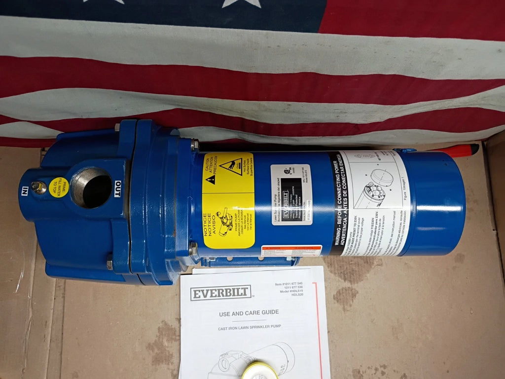 Everbilt HDCWJ10 1 HP Professional Convertible Jet Pump NEW OPEN BOX