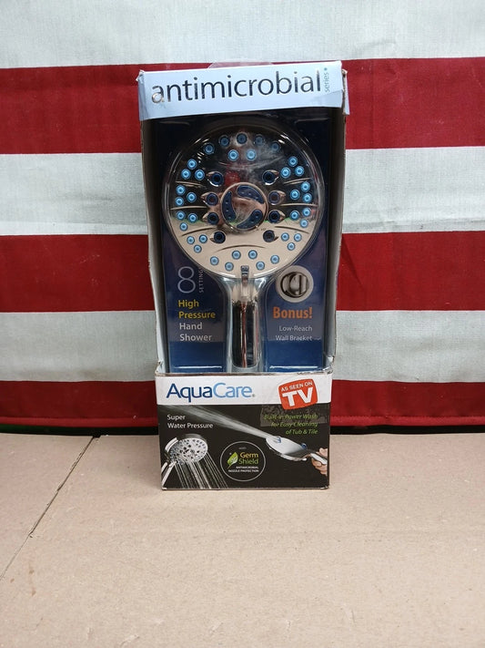 8-Spray Patterns 4.5 in. Wall Dual Shower Head As Seen On TV Factory Sealed!!
