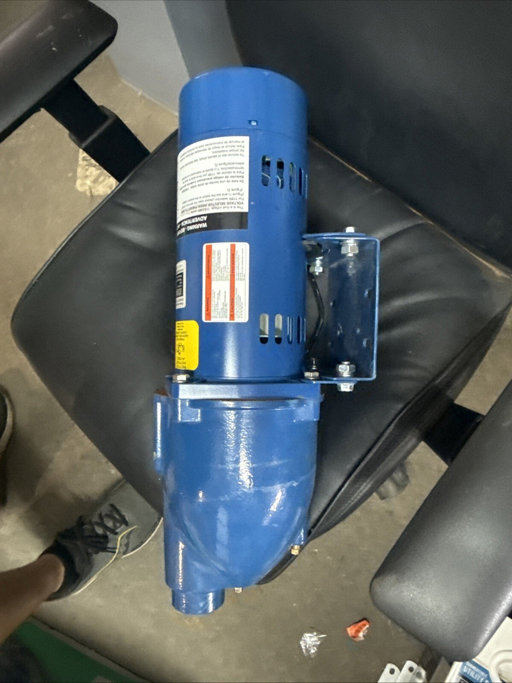 Everbilt 3/4 HP Cast Iron Shallow Well Jet Pump HDSWJ7 as is, *For Parts *