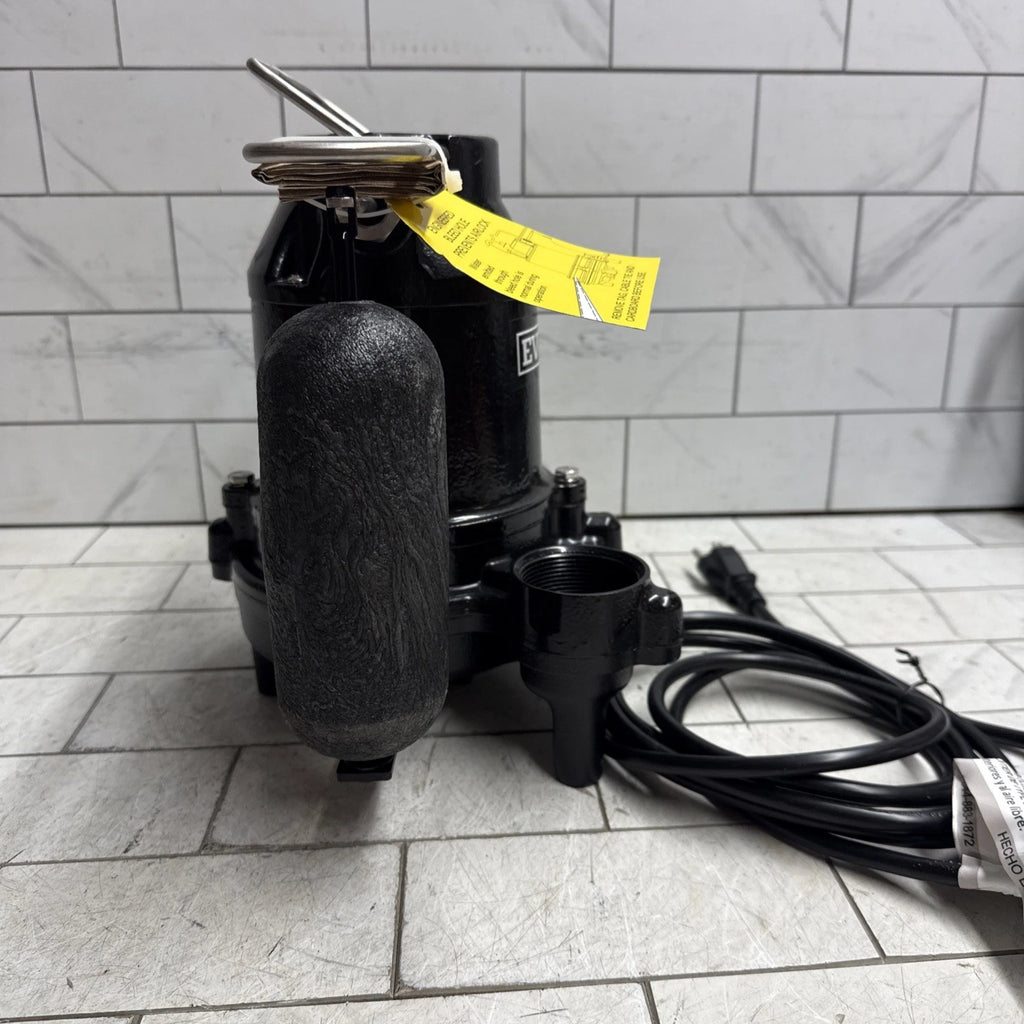 Everbilt HDS50- 1/2 HP Cast Iron Sump Pump W/ Vertical Float Switch NEW OPEN BOX