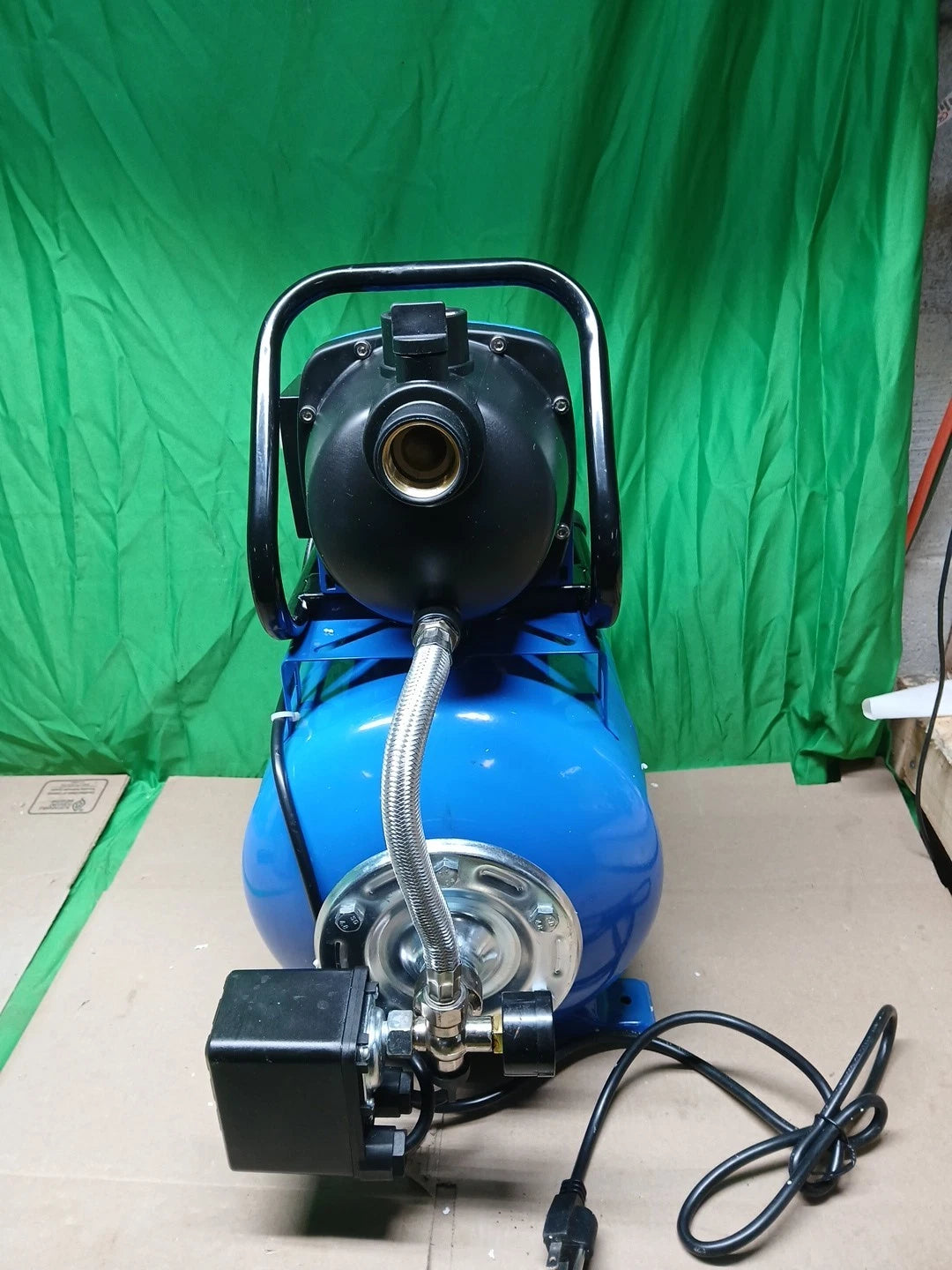 1.6HP Shallow Well Pump with Pressure Tank Automatic Water Booster for Home