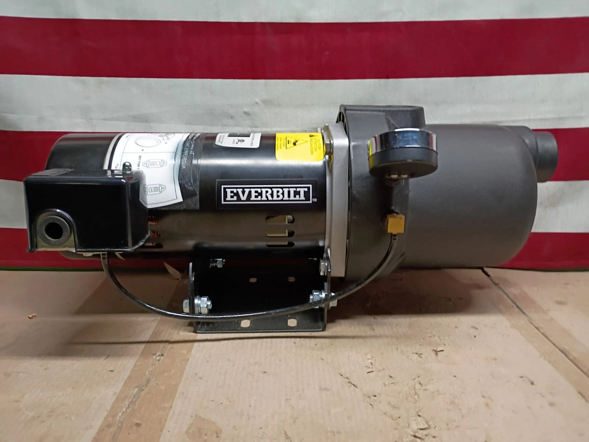 1/2 HP Everbilt Shallow Well Jet Pump Dual Voltage HDSWJ5P 25’ 11.5 GPM Parts